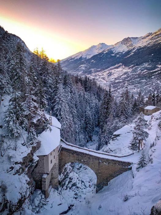 Petit Chalet Valfrejus Pied Des Pistes Modane Buitenkant foto